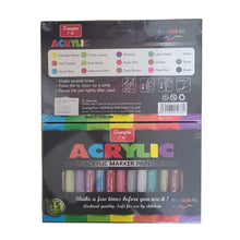 Acrylic Paint Pens (15 Colors): Art Craft Drawing Canvas Painting Poster