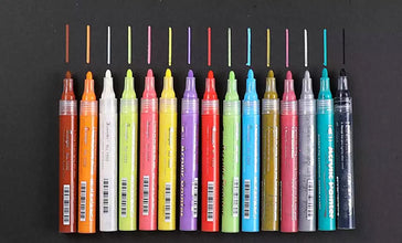 Acrylic Paint Pens (15 Colors): Art Craft Drawing Canvas Painting Poster