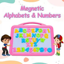 Educational Lovely Magnetic Slate with Magnetic Alphabet & Number - Fun Learning Tool for Kids