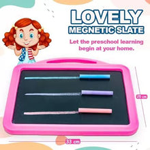 Educational Lovely Magnetic Slate with Magnetic Alphabet & Number - Fun Learning Tool for Kids