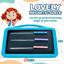 Educational Lovely Magnetic Slate with Magnetic Alphabet & Number - Fun Learning Tool for Kids