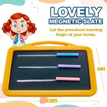 Educational Lovely Magnetic Slate with Magnetic Alphabet & Number - Fun Learning Tool for Kids