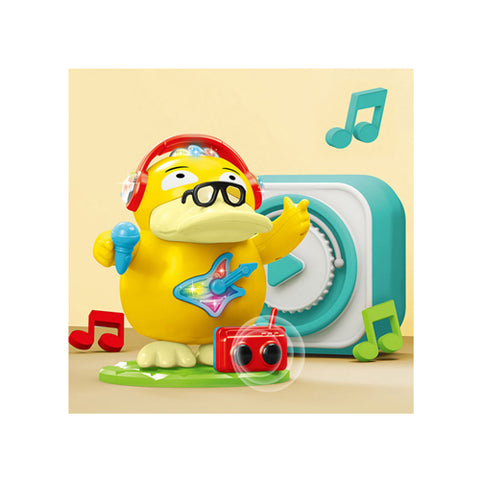 Rock to the Beat with the Electric Duck Music Box: Swing, Lighting, and Cute Doll Toy