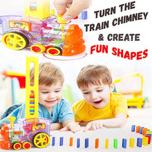 Domino Train Toy Car Truck Vehicle with Lights & Sound - Exciting Playtime Fun for Kids