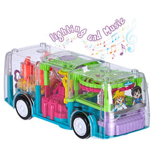 3D Musical Transparent Concept Bus: with Light and Music