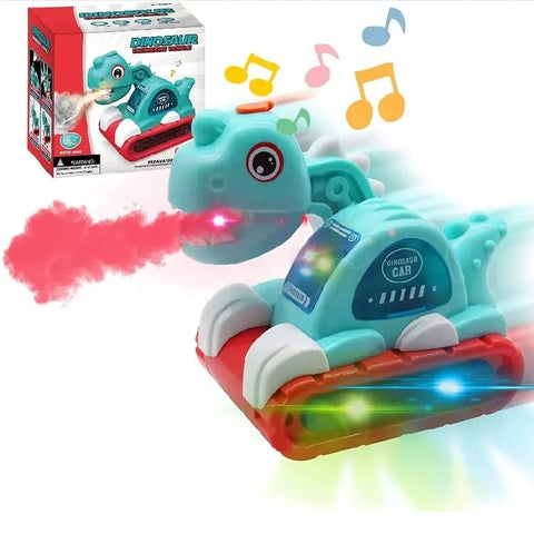 Roaring Spray Walking Dinosaur Toy with Light and Sound - Interactive and Popular Toy for Kids