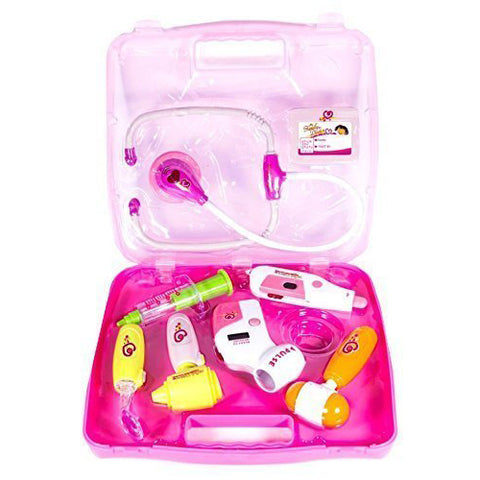 pink doctor set toy