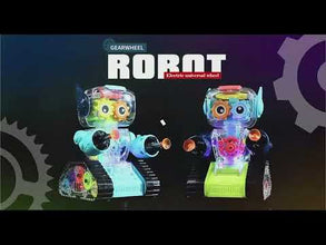 light & musical robot toy for kids 