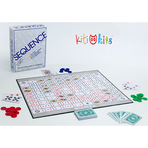 sequence card deck games for adult's 